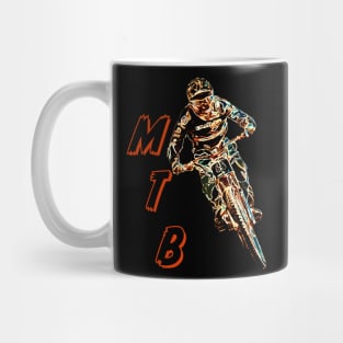 mountain bike enduro downhill Mug